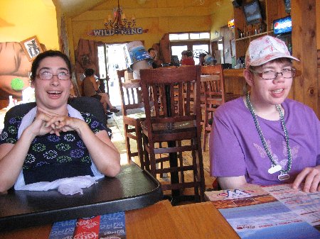 Barbara and Corey at Collingwood